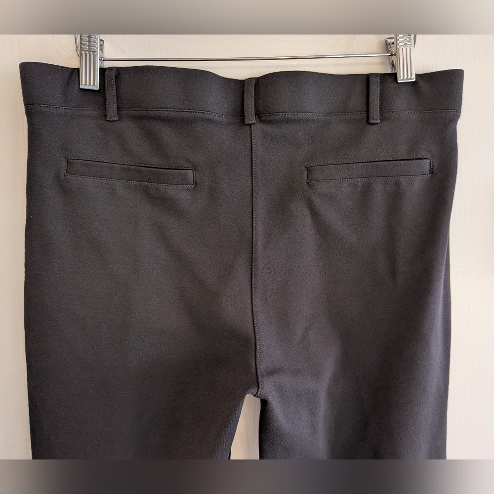 Betabrand Classic Black Dress Straight Leg Yoga Business Casual Pant Size L - Picture 11 of 14
